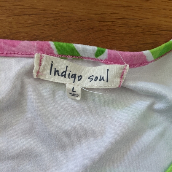 Indigo Soul Pineapple Sleeveless Dress - Picture 3 of 6